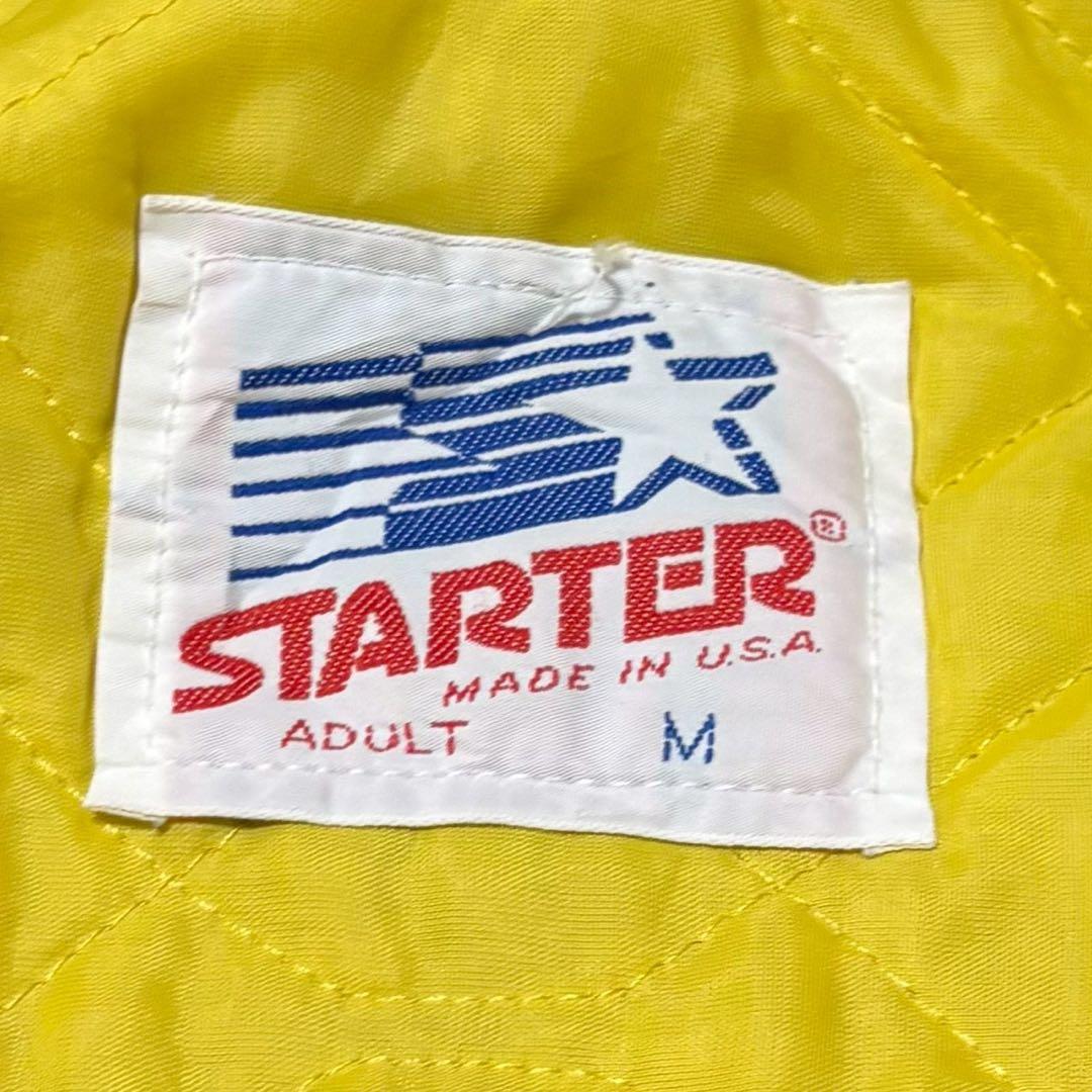 USA製　90s STARTER スターター　ノートルダム　スタジャン