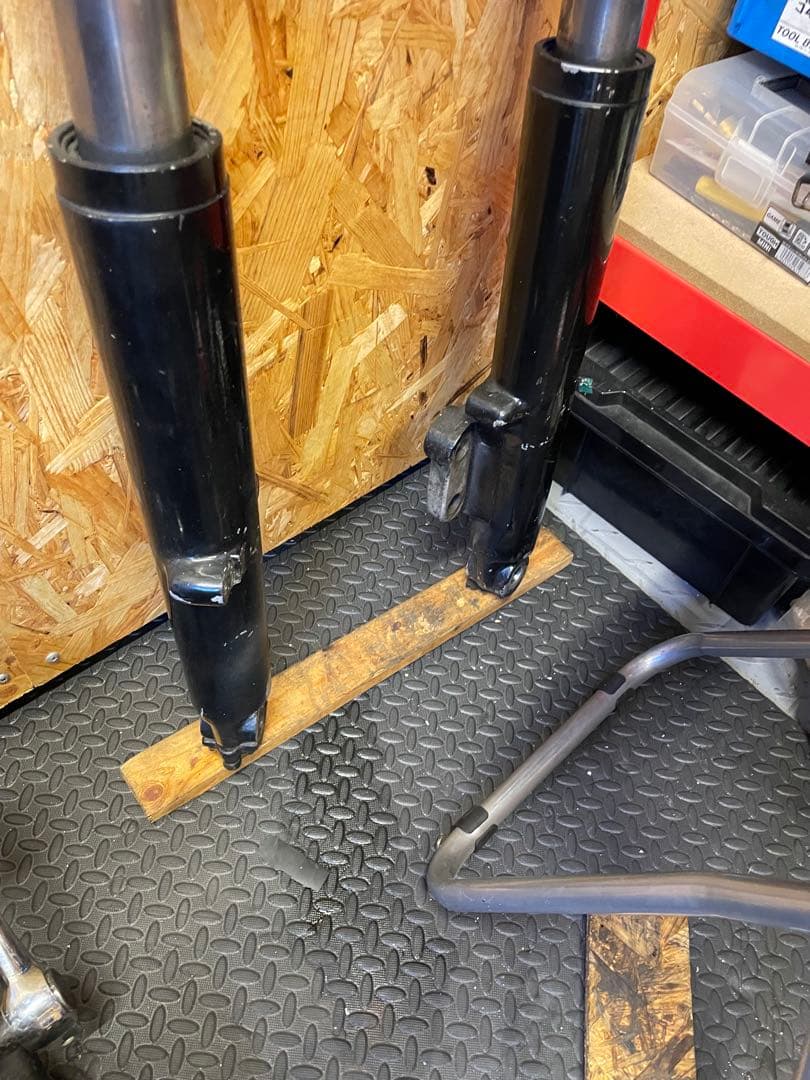 ショベルヘッド　フロントフォーク　41m