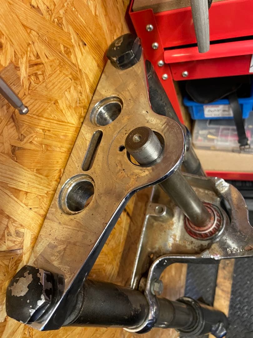 ショベルヘッド　フロントフォーク　41m