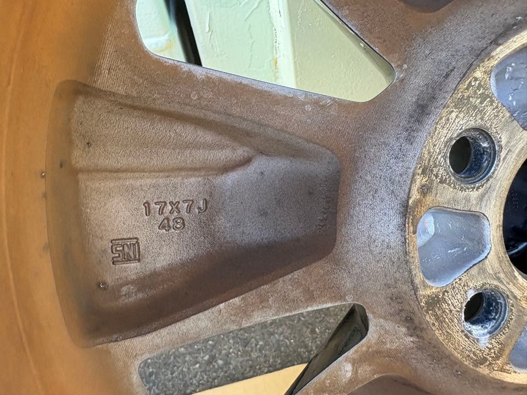 純正】スバル 17インチ ホイール 17in 7J +48 PCD100