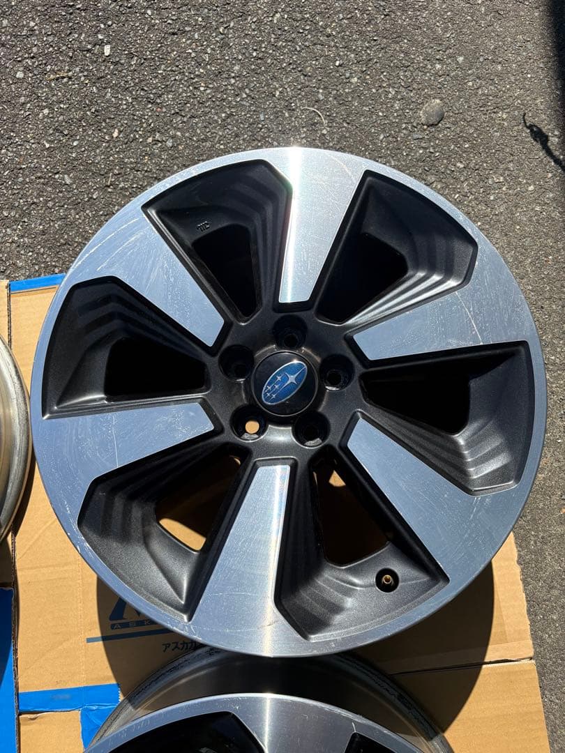 純正】スバル 17インチ ホイール 17in 7J +48 PCD100