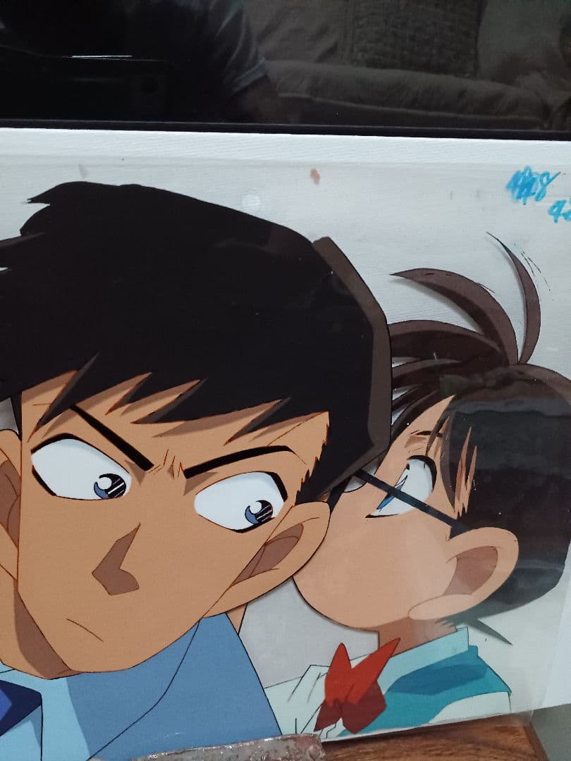 江戸屋の超レア　セル画と背景画 名探偵コナンと高木刑事