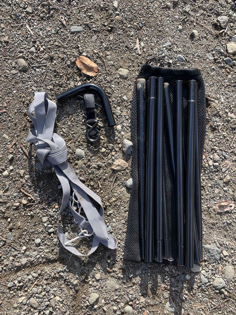 WAQ AlphaTC テント 二又ポール付き