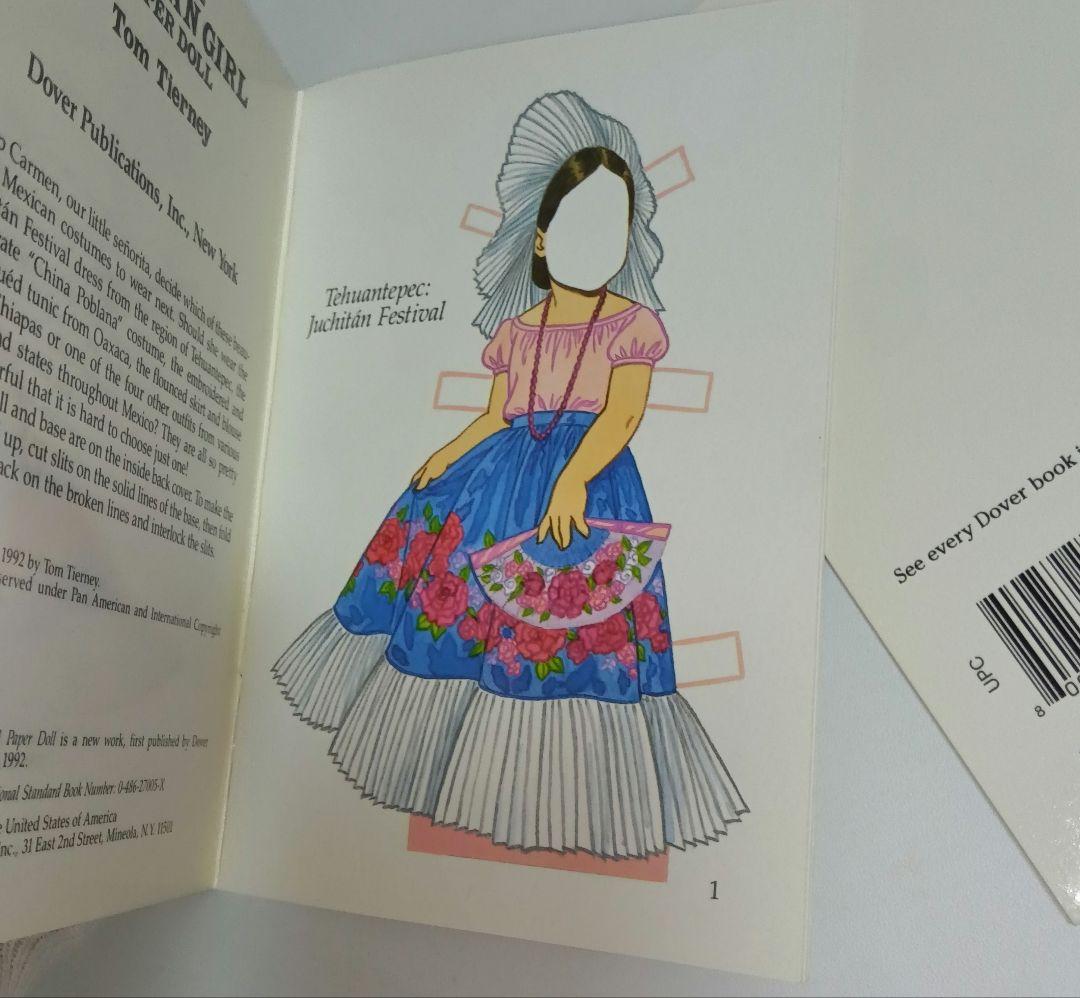 Paper Doll　three books　Tom Tierney