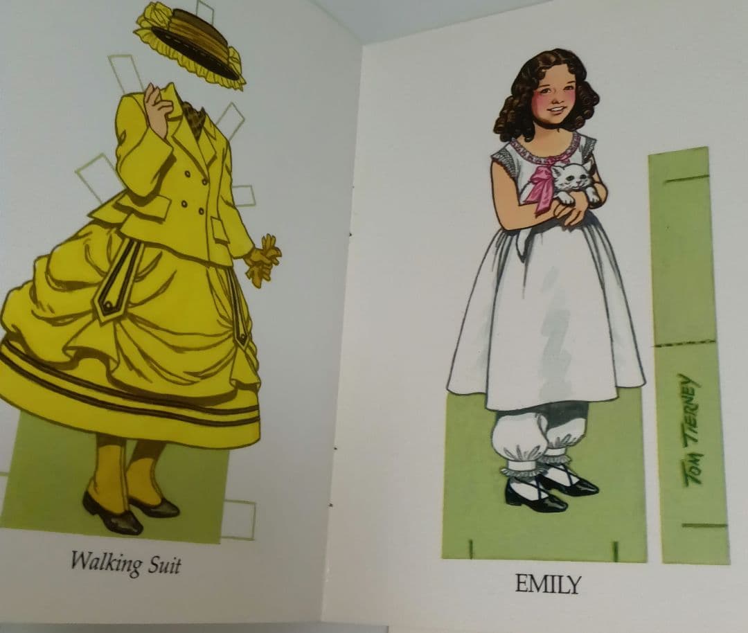 Paper Doll　three books　Tom Tierney