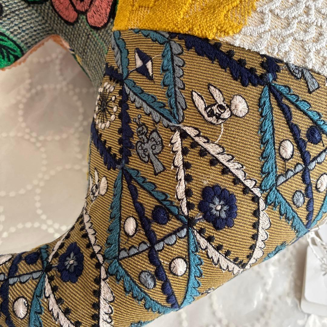 ミナペルホネン うさぎクッション　ballade mix 新品・未使用