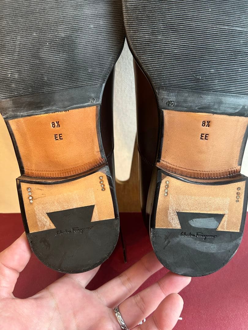 【再値下　直営店購入　未使用】Ferragamo Goyaドレスシューズ