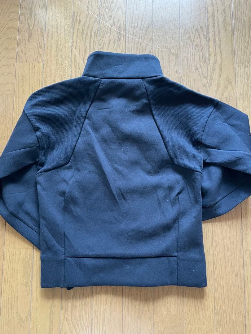 新品未使用！　adidas 黒 ジャージ ジャケット ladies Lサイズ