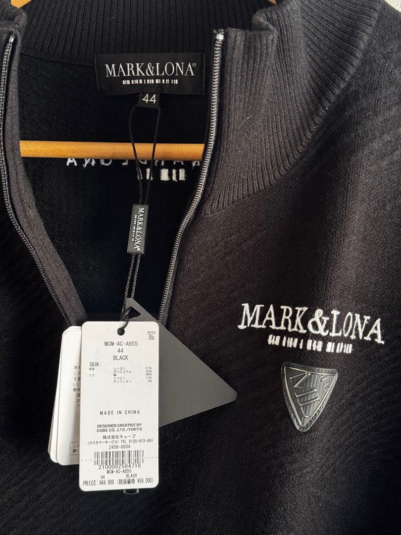 MARK & LONA CD11-CMZK | メンズ ブラック セーター