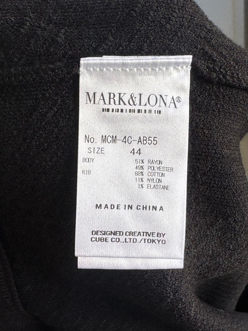 MARK & LONA CD11-CMZK | メンズ ブラック セーター