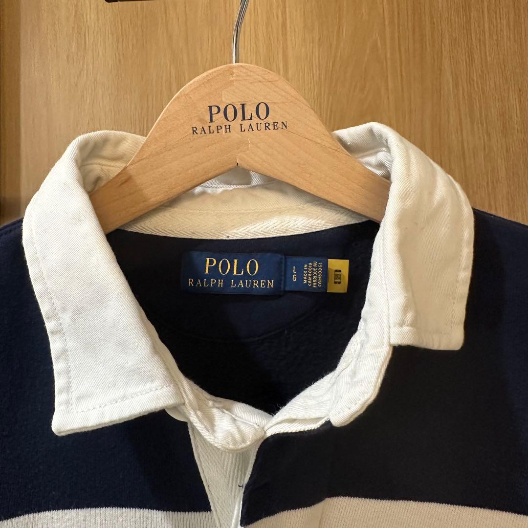 POLO RALPH LAUREN 希少 常田大希着用 ラガーシャツ L