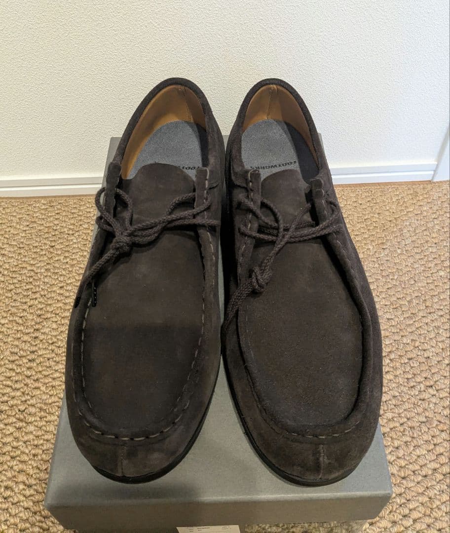 FOOTWORKS TYROL チロリアンシューズ ダークブラウン27.0cm