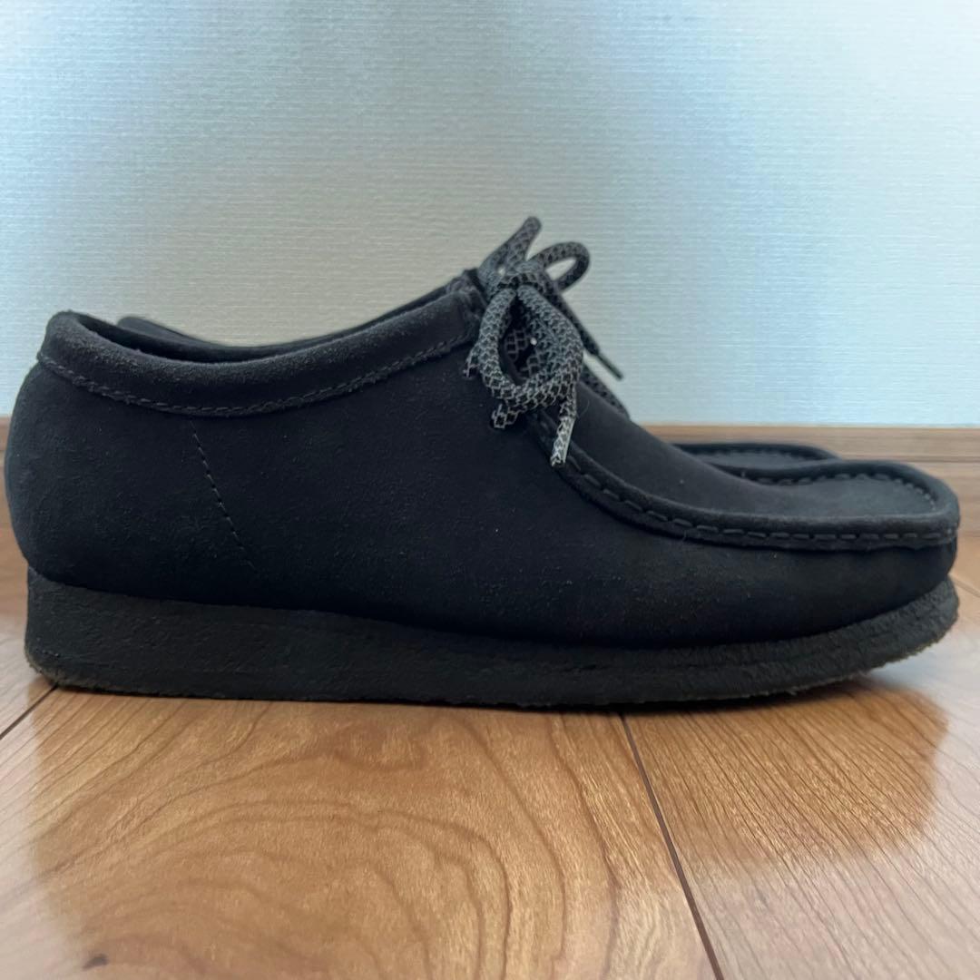 CLARKS WALLABEE クラークス ワラビー ブラック25.5cm