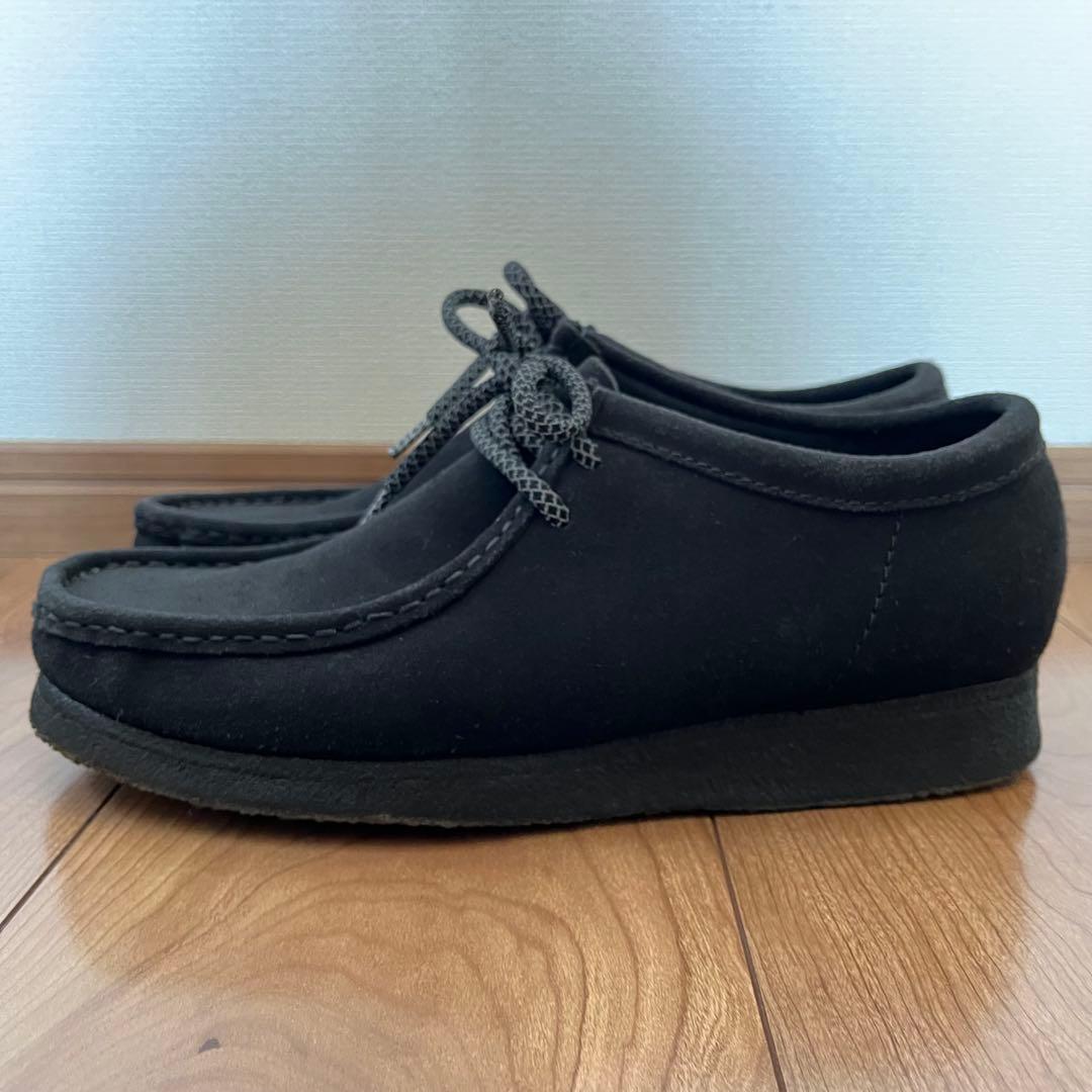 CLARKS WALLABEE クラークス ワラビー ブラック25.5cm