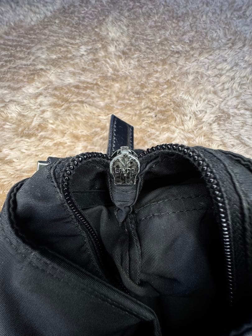 【正規品・Gカード付】プラダ BT7372 ナイロン ショルダーバッグ ブラック