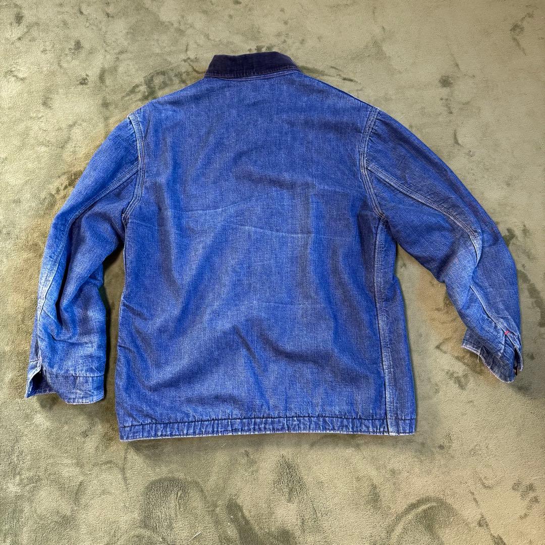 70s unknown カバーオール　濃紺