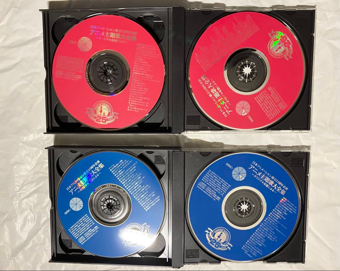 日本アニメーション創立25周年企画 アニメ主題歌大全集 初回仕様