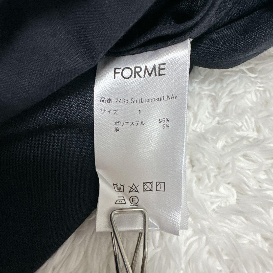 【完売】forme ジャンプスーツ　ネイビー　1