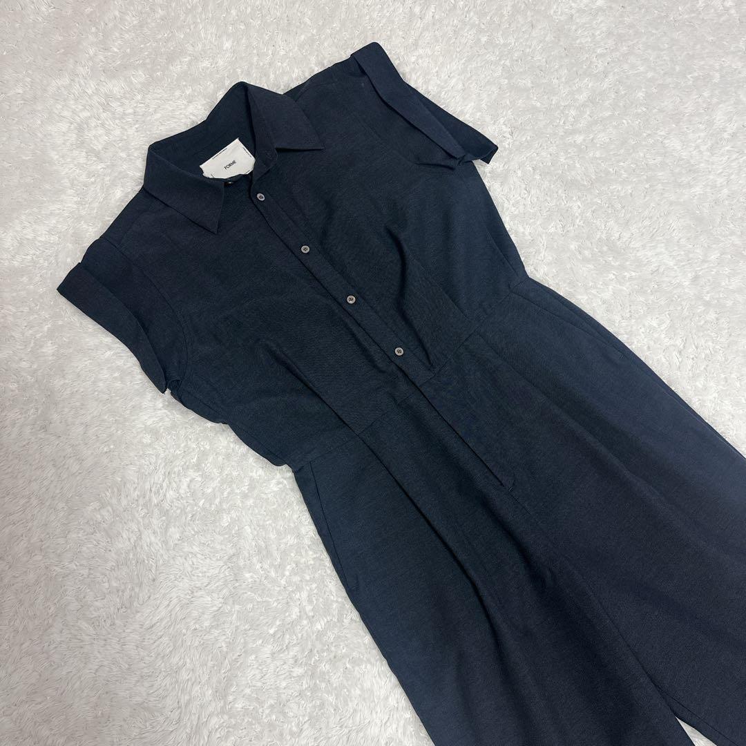 【完売】forme ジャンプスーツ　ネイビー　1