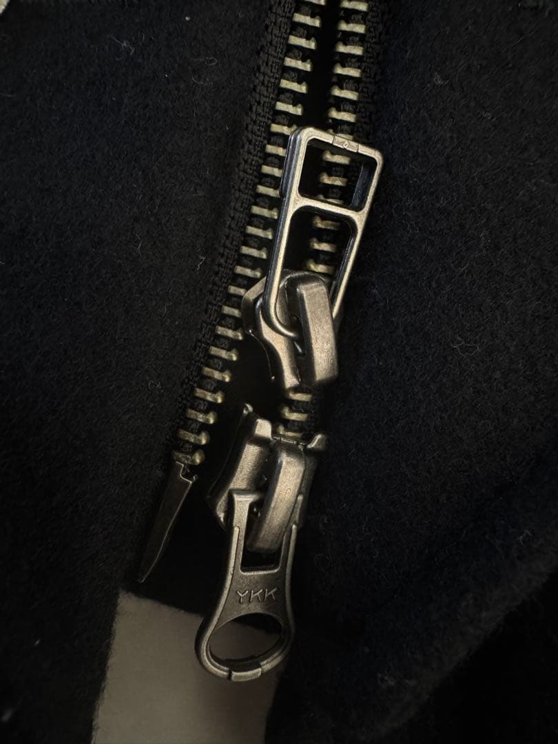 PPFM ブラック ピーコート フード付き　Sサイズ　メンズ　神の服