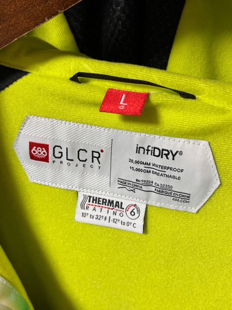 686 GLCR Hydra - レディース インサレーテッド ジャケット　L