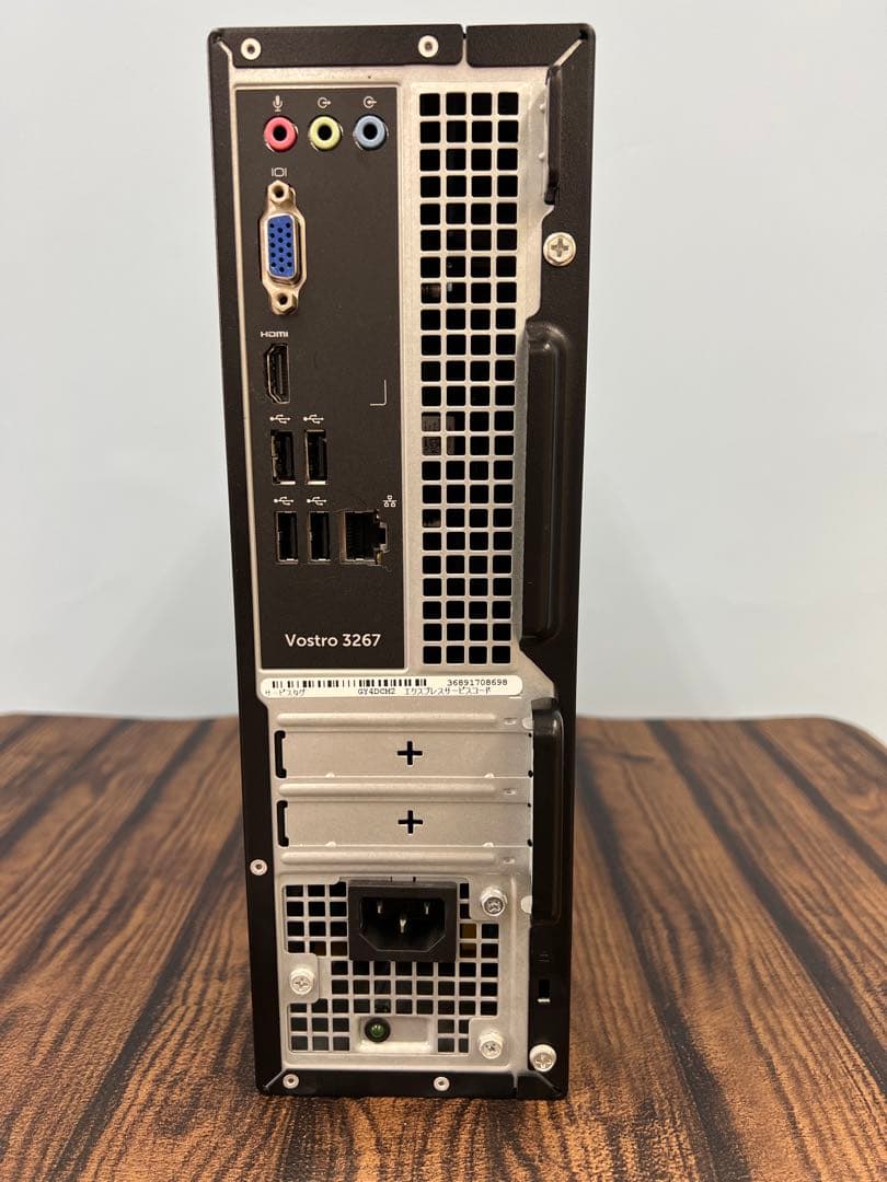 Windowsデスクトップ Dell i3 8GB SSD120GB+500GB office Wi-Fi