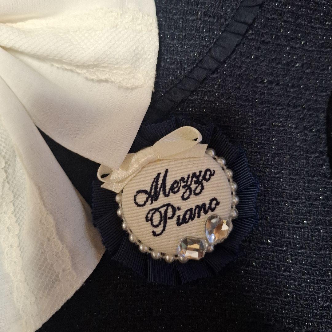 Mezzo Piano ネイビー フォーマルドレス　150～160