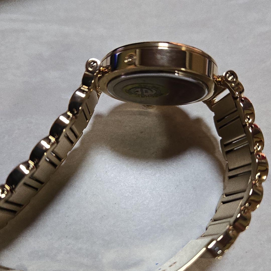 M*l様 COACH ゴールド クロノグラフ腕時計稼働品