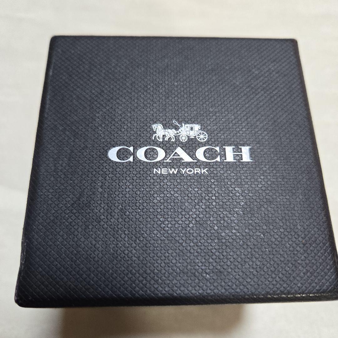M*l様 COACH ゴールド クロノグラフ腕時計稼働品