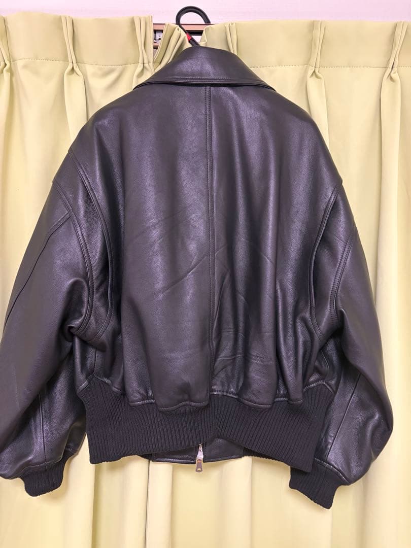 メゾンスペシャル　シープレザームートンプライムオーバーG-1フライトジャケット