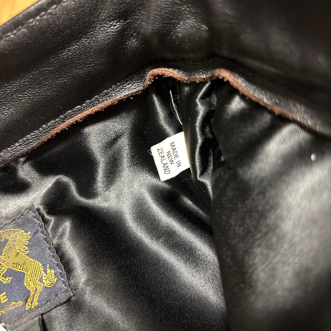 ザリアルマッコイズ BUCO ホースハイド レザーパンツ 茶芯 ライダース