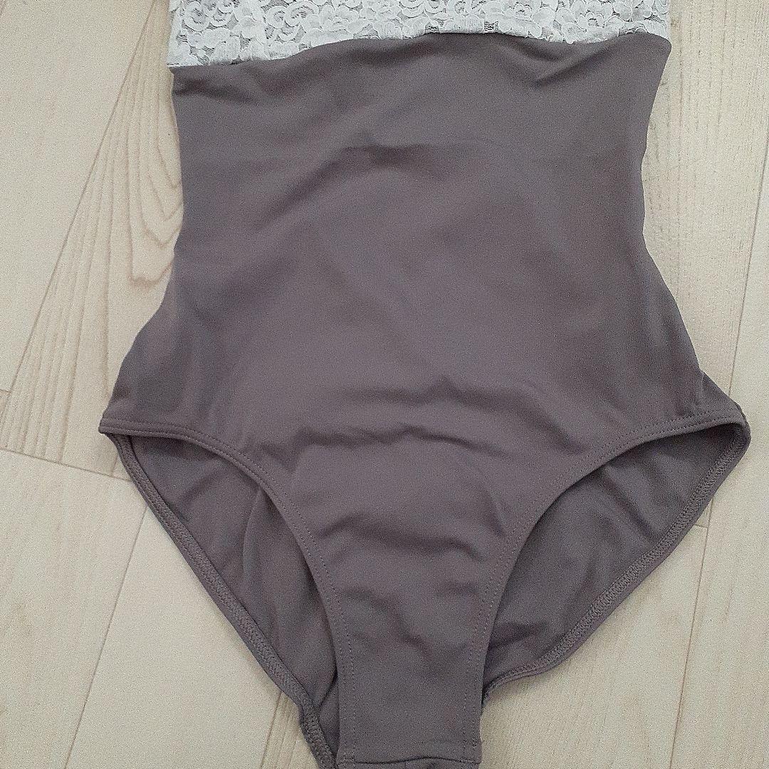 Chacott S レースハイネックバレエレオタード