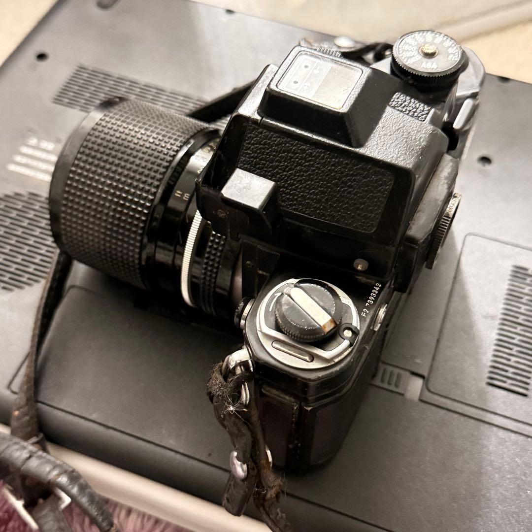 Nikon FE フィルムカメラ 動作OK レンズ付 ジャンク扱い