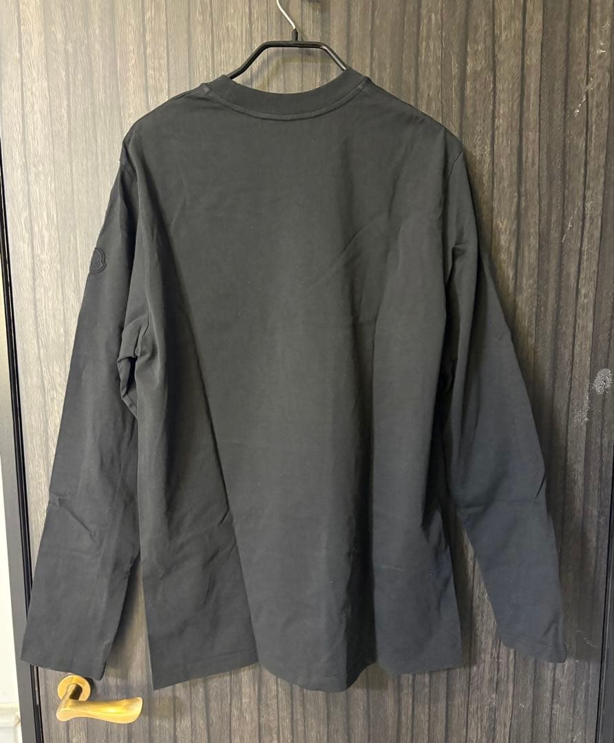 MONCLER ブラック 長袖カットソー