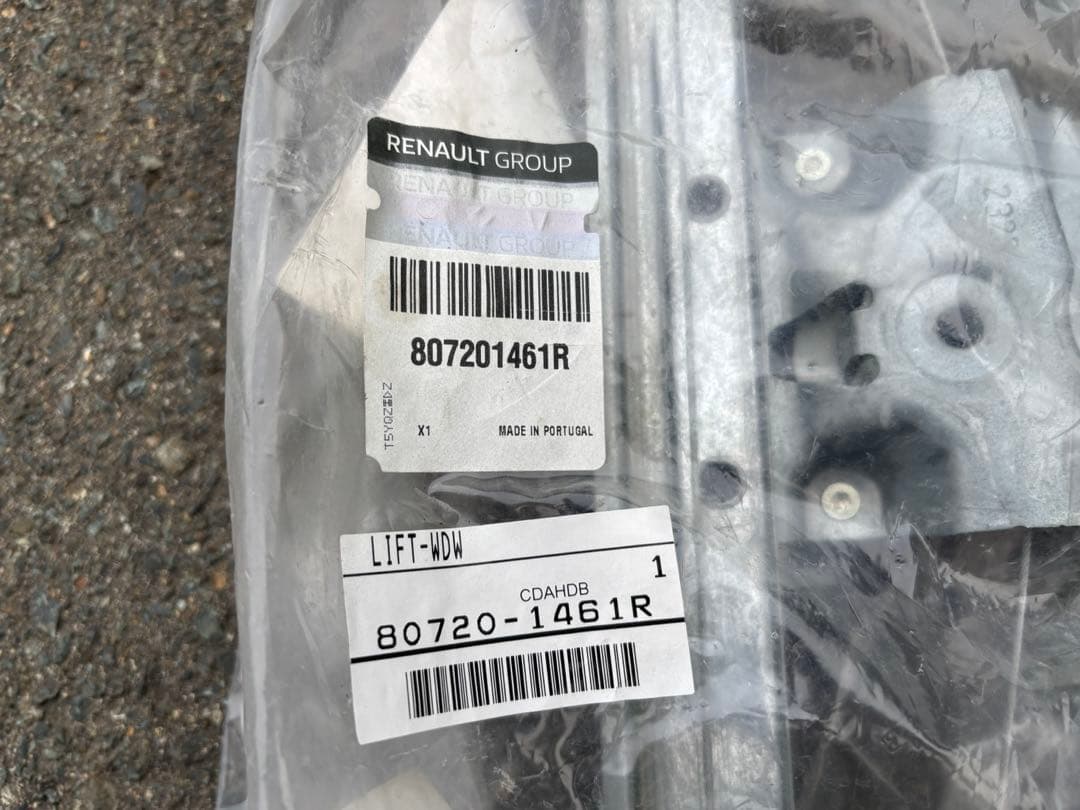 ルノーキャプチャー パワーウィンドウモーター