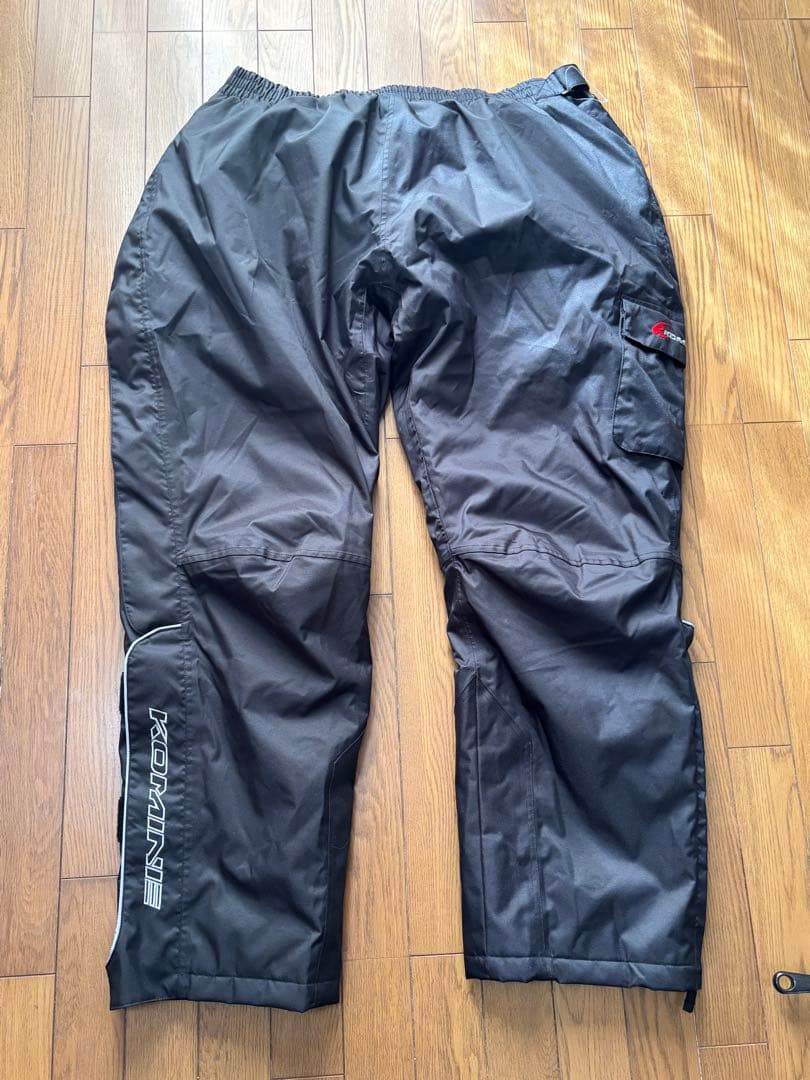 KOMINE バイク用 パンツ ウインターオーバーパンツII PK