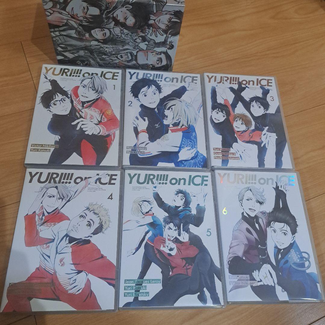 ユーリ!!! on ICE DVD 全6巻 BOX 付き