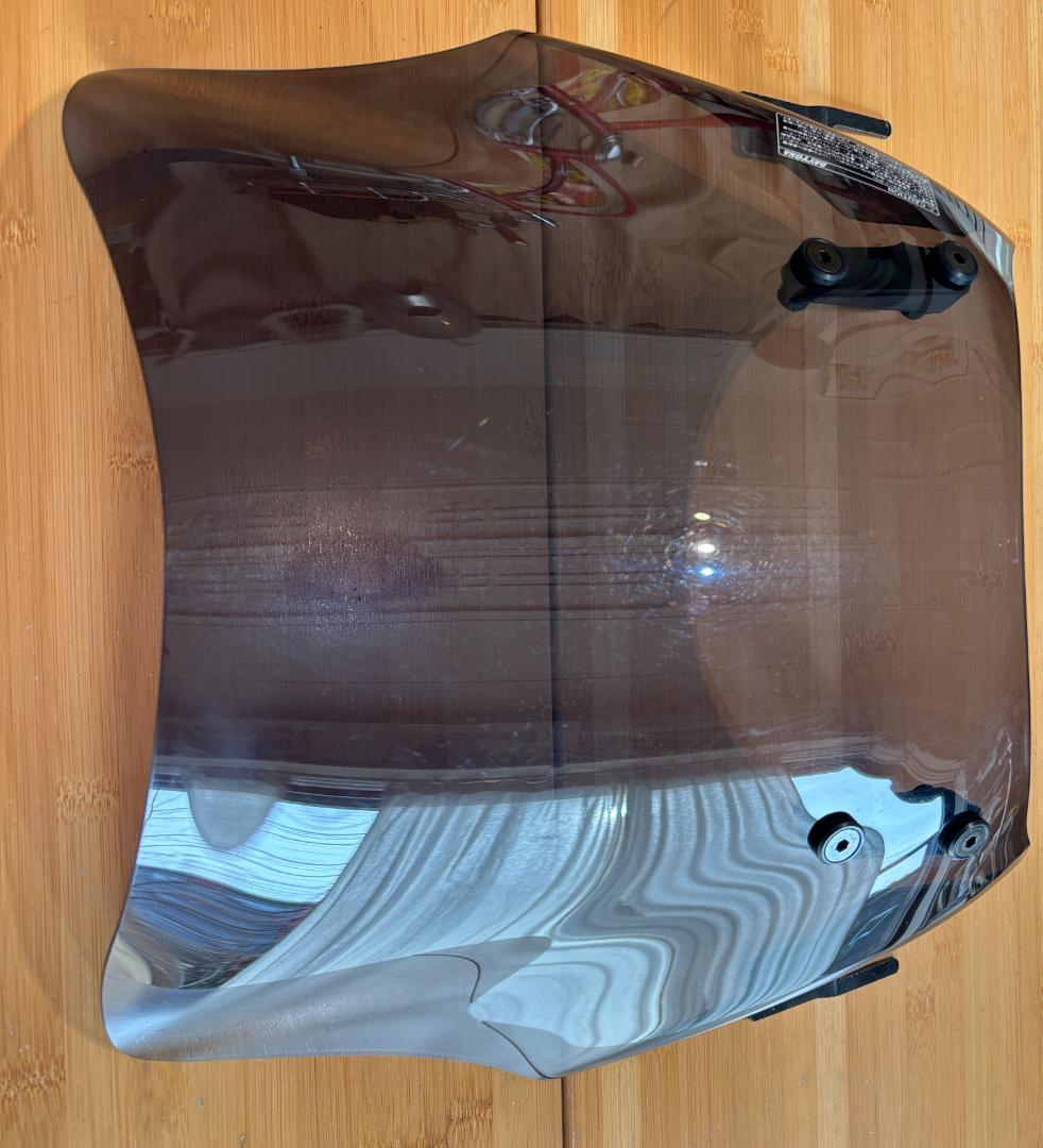 W650　デイトナ（Daytona） ブラストバリアースモークと専用ステー