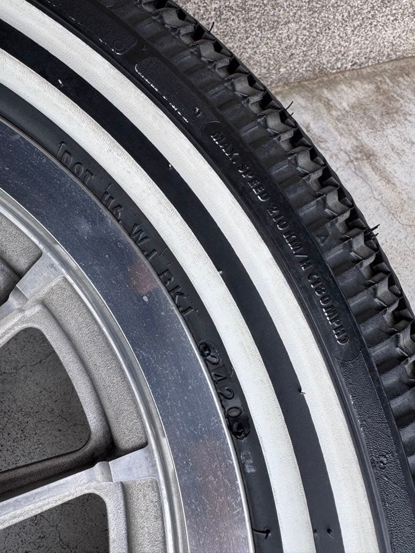 スポーツスター キャストホイール タイヤ付き前後セット