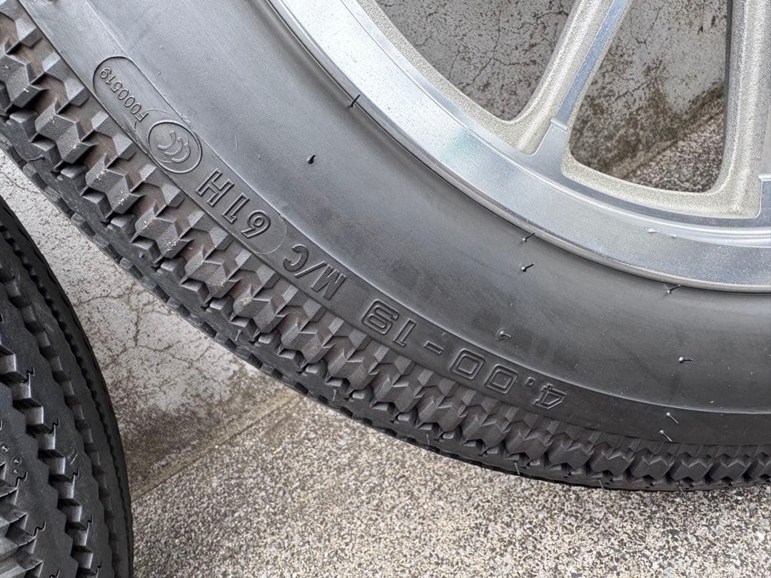 スポーツスター キャストホイール タイヤ付き前後セット