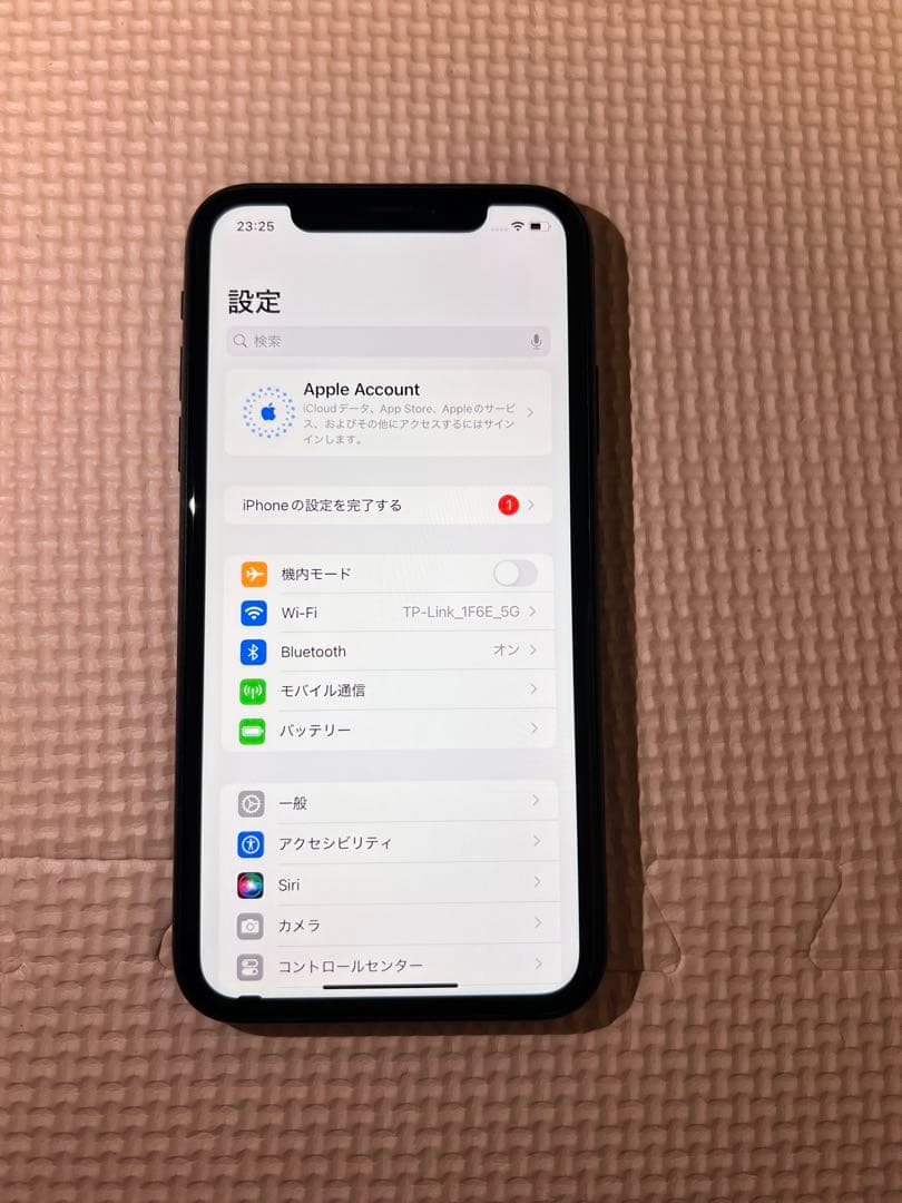 iPhoneXR 64GB ブラック DOCOMO 充電ケーブル