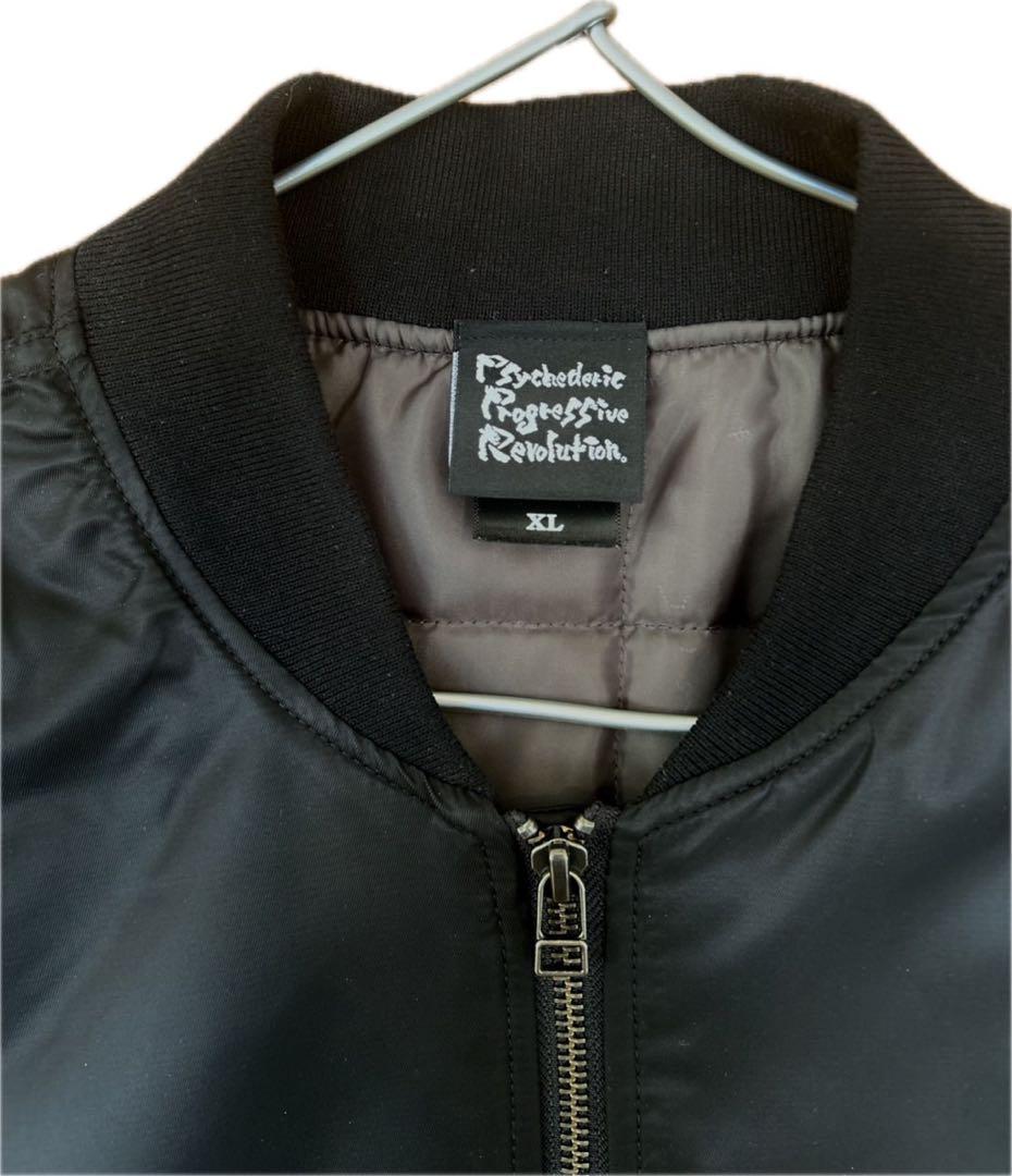 八十八ヶ所巡礼　MA-1 BLACK XL