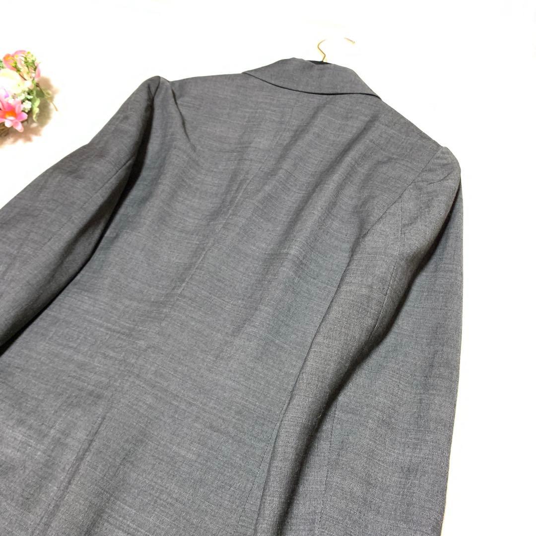 ★ しえな様　マックスマーラ　ロングチェスターコート　グレー　伸縮　L