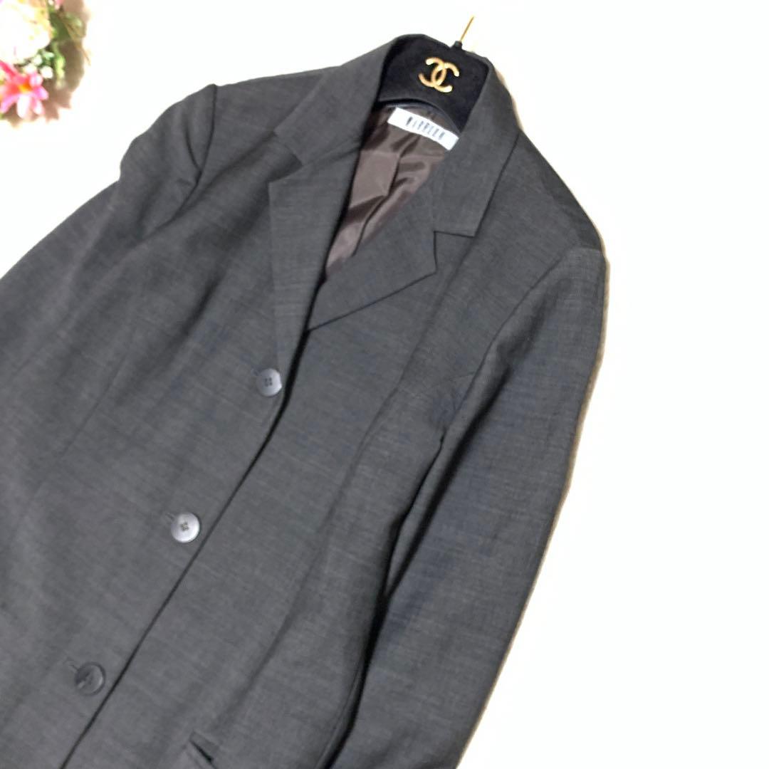 ★ しえな様　マックスマーラ　ロングチェスターコート　グレー　伸縮　L