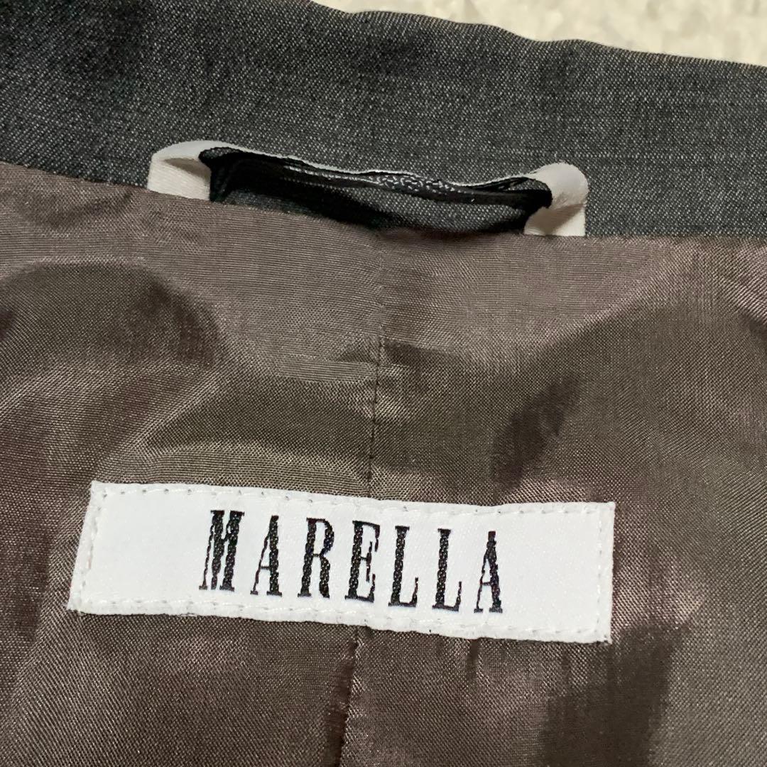 ★ しえな様　マックスマーラ　ロングチェスターコート　グレー　伸縮　L