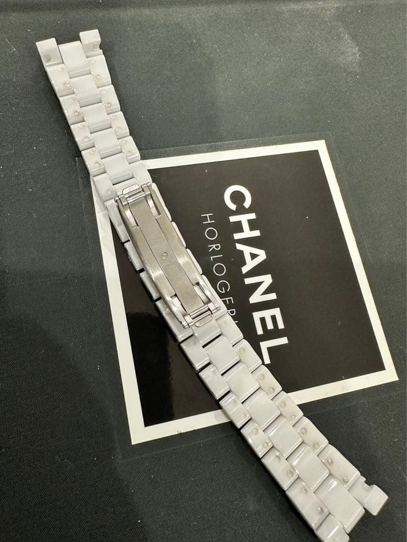 CHANEL J12 41ミリクロノグラフ用　セラミック純正ベルト