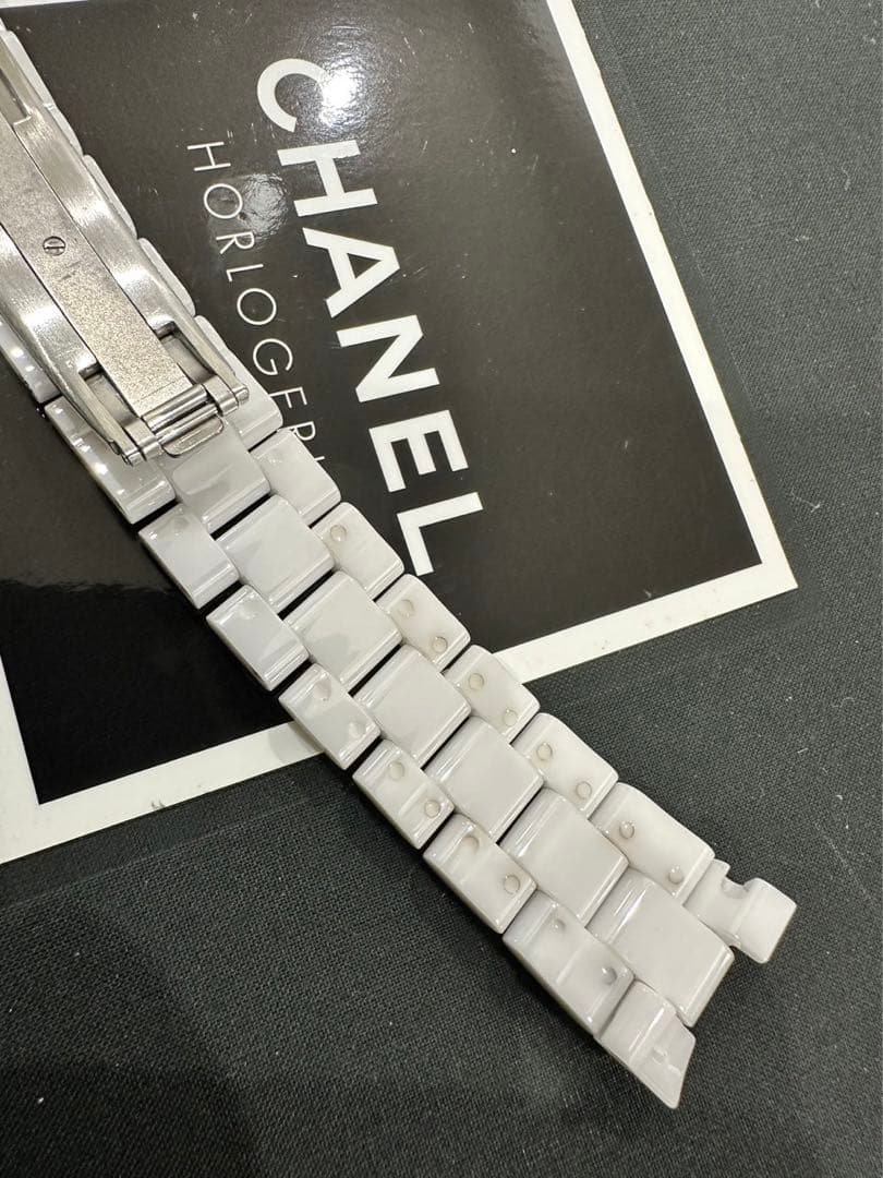 CHANEL J12 41ミリクロノグラフ用　セラミック純正ベルト
