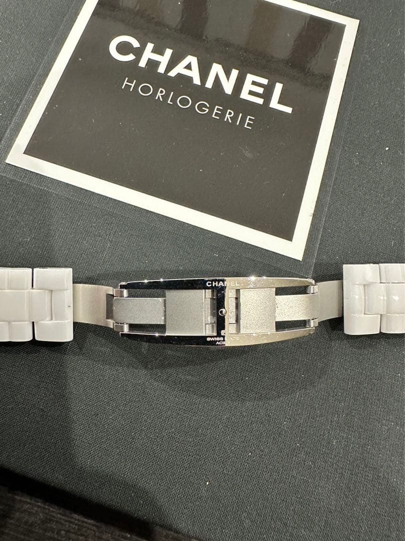 CHANEL J12 41ミリクロノグラフ用　セラミック純正ベルト