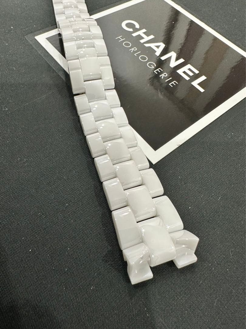CHANEL J12 41ミリクロノグラフ用　セラミック純正ベルト