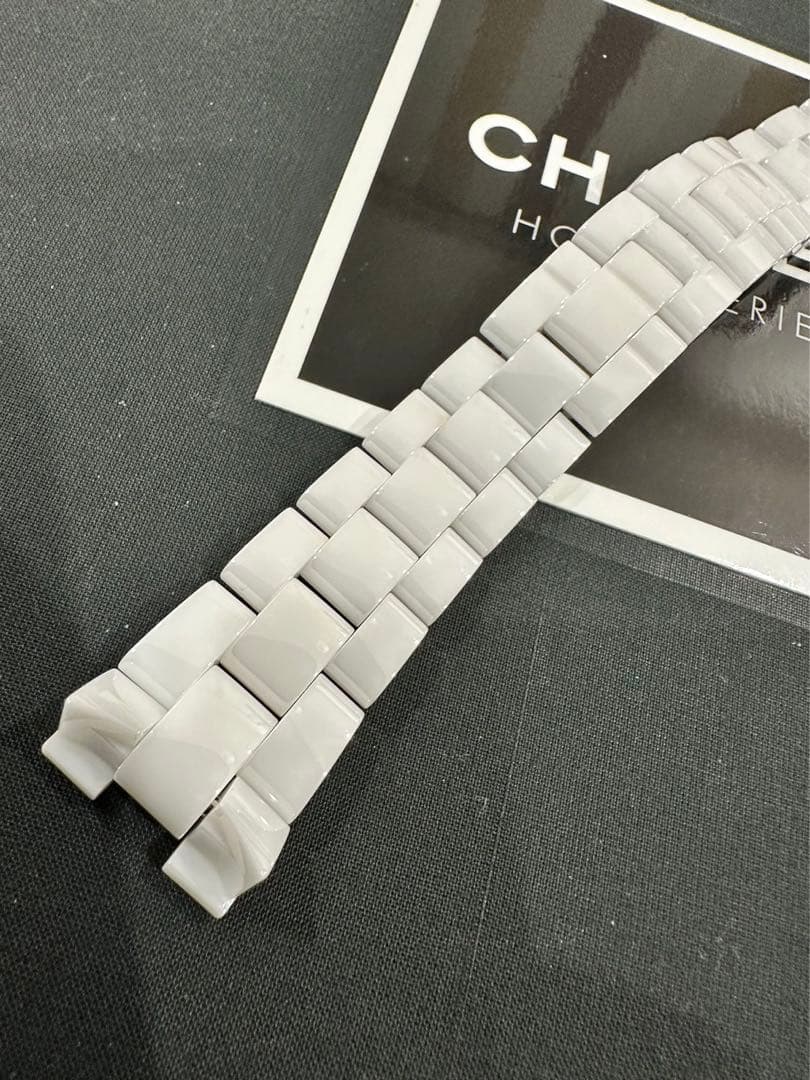 CHANEL J12 41ミリクロノグラフ用　セラミック純正ベルト
